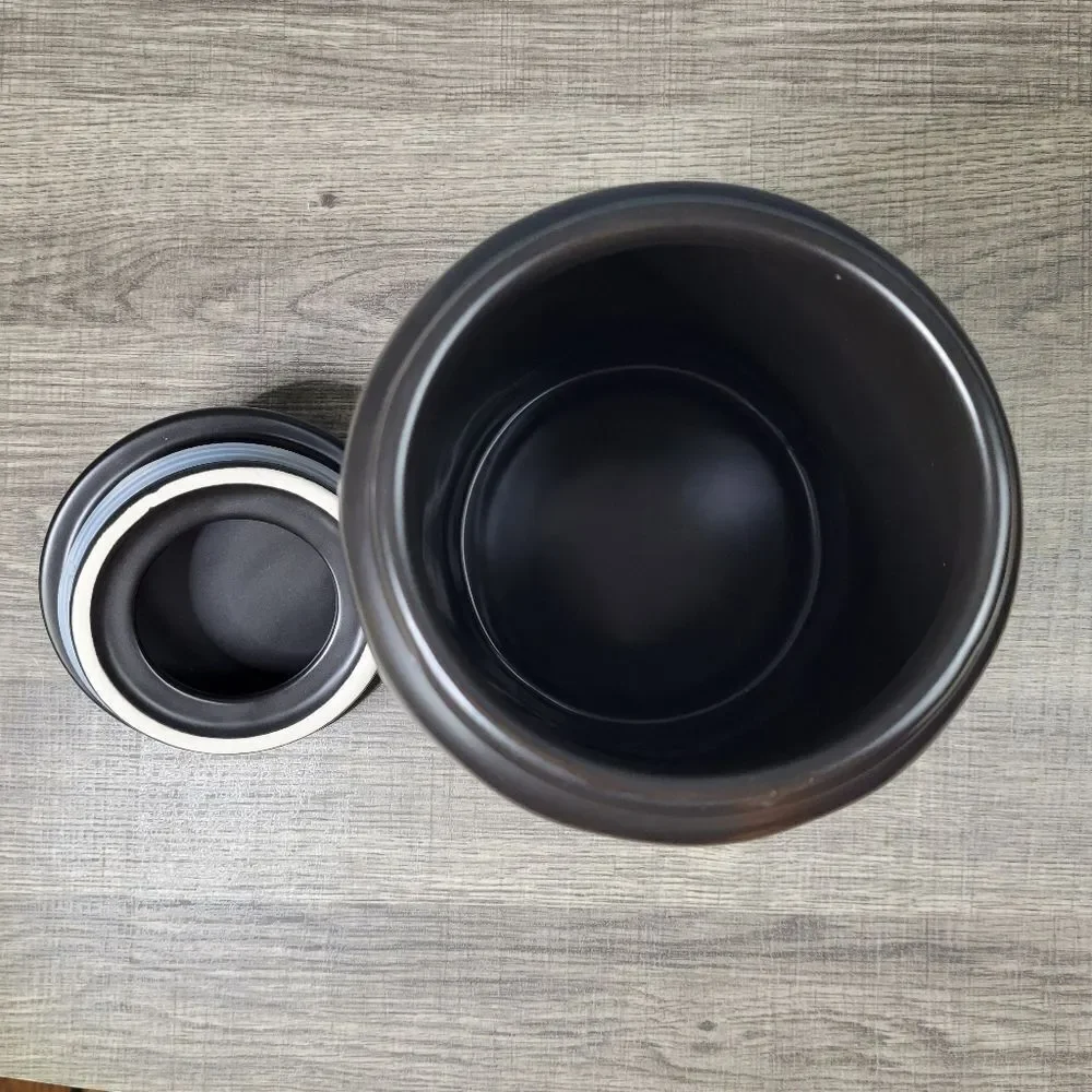 Rae Dunn Artisan Collection Trick for Dog Treats Halloween‎ Canister